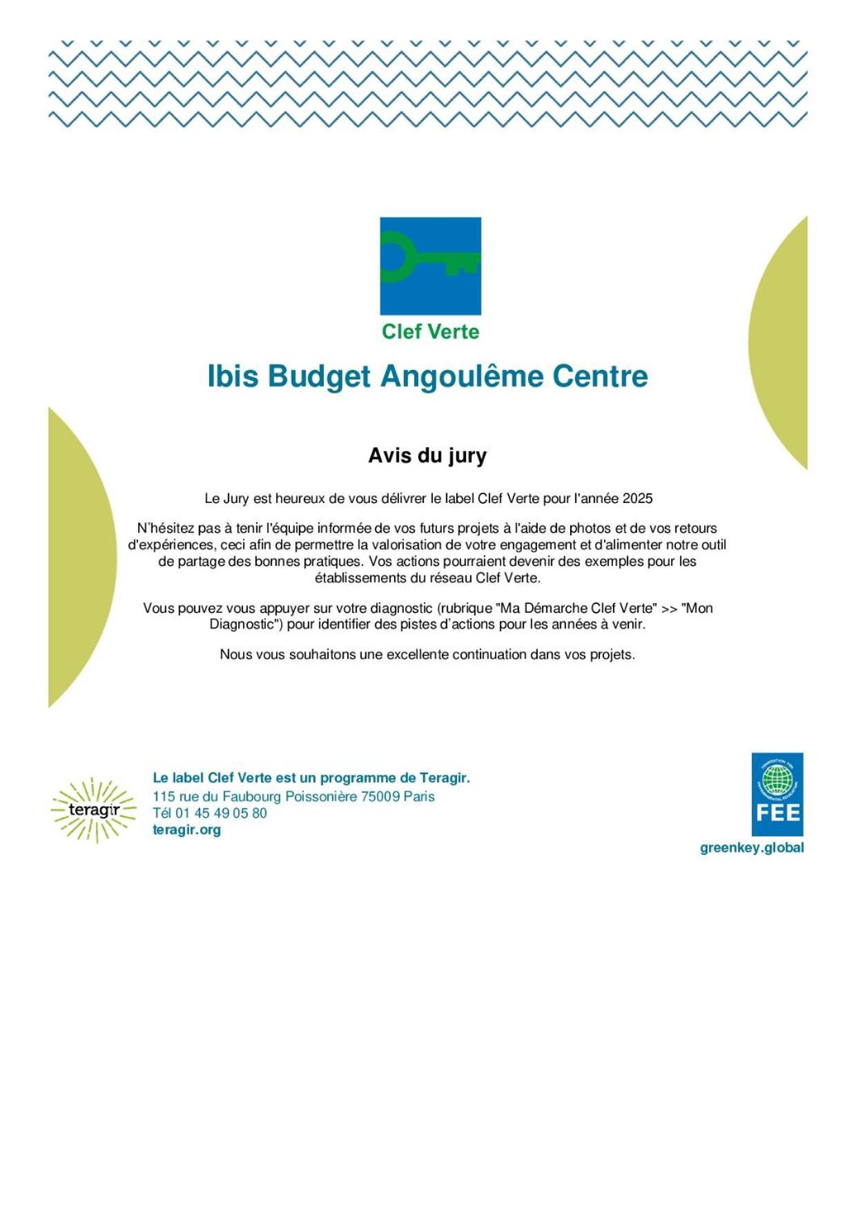 Ibis Budget Angouleme Centre Luaran gambar